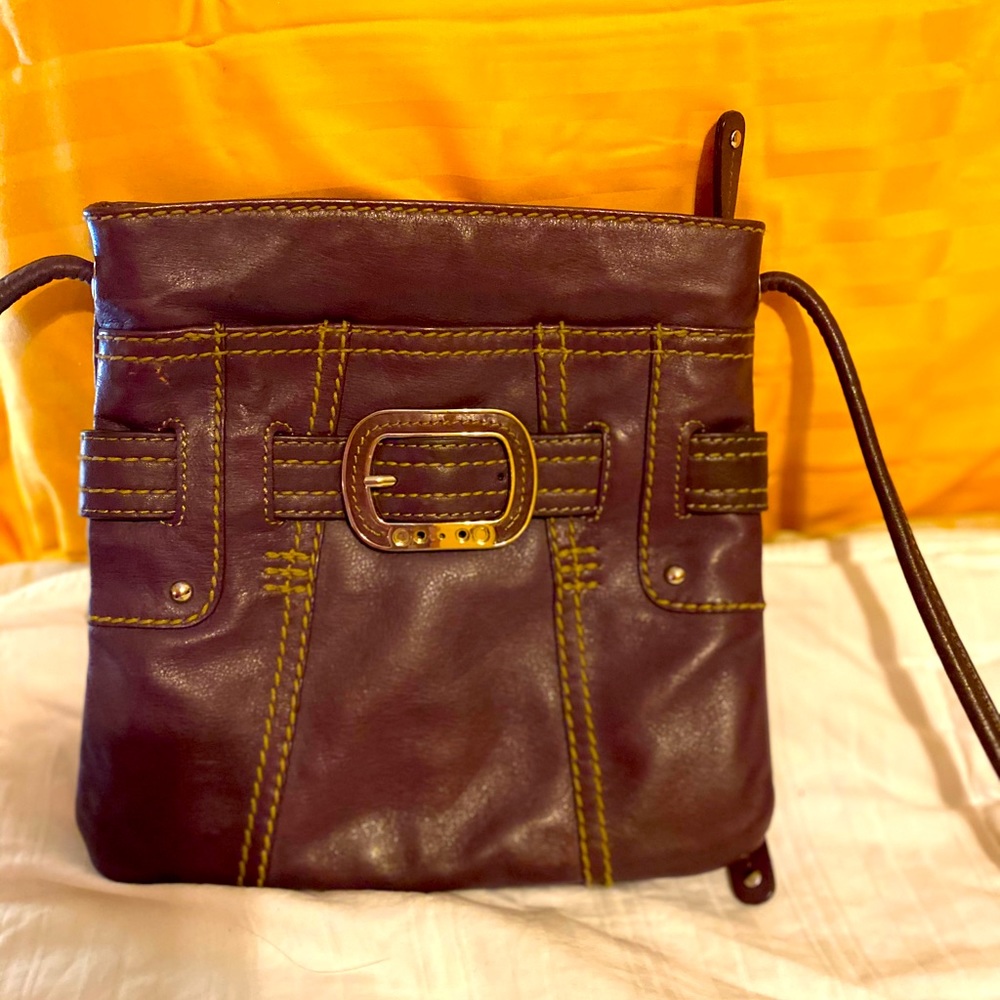 Tignanello purse purple crossbody